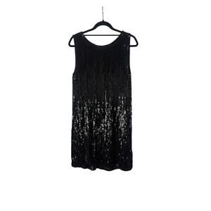 ALLSAINTS • Black Lucia Beaded Sequin Dress • Size 6 / Small